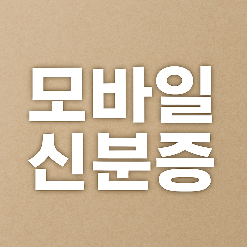 모바일 신분증