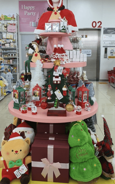 다이소 크리스마스