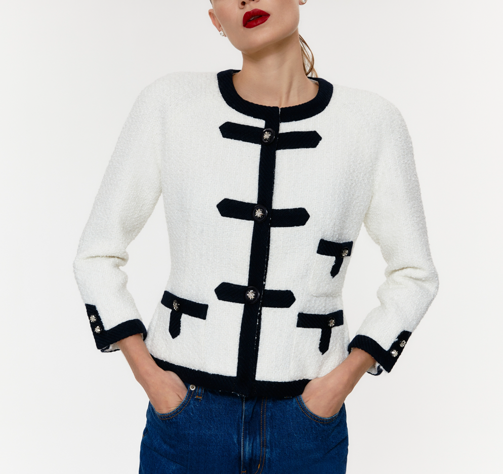 [친밀한 리플리 55회~56회 이일화] 한혜라 트위드 자켓, 페이우(FAYEWOO) 착용!