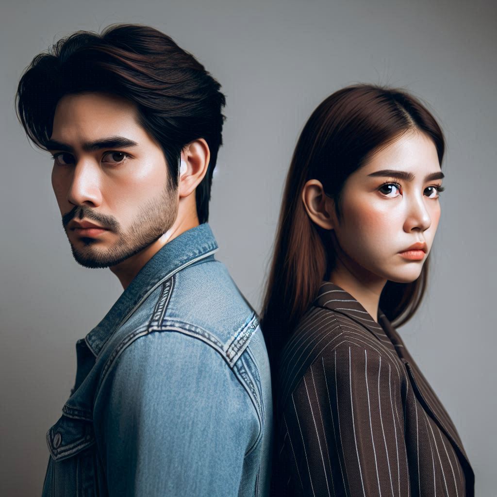 서로의-등을-맞대고-서있는-커플