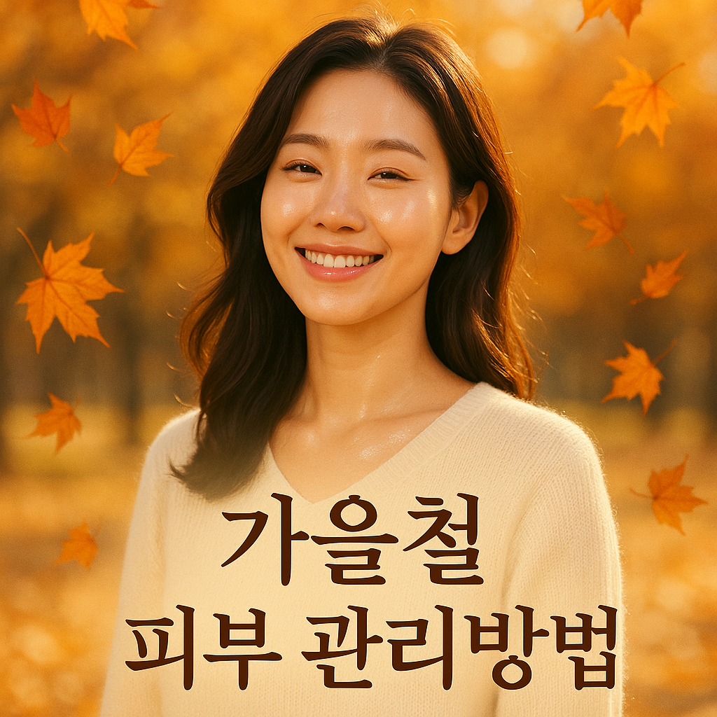 가을철 피부 관리 방법