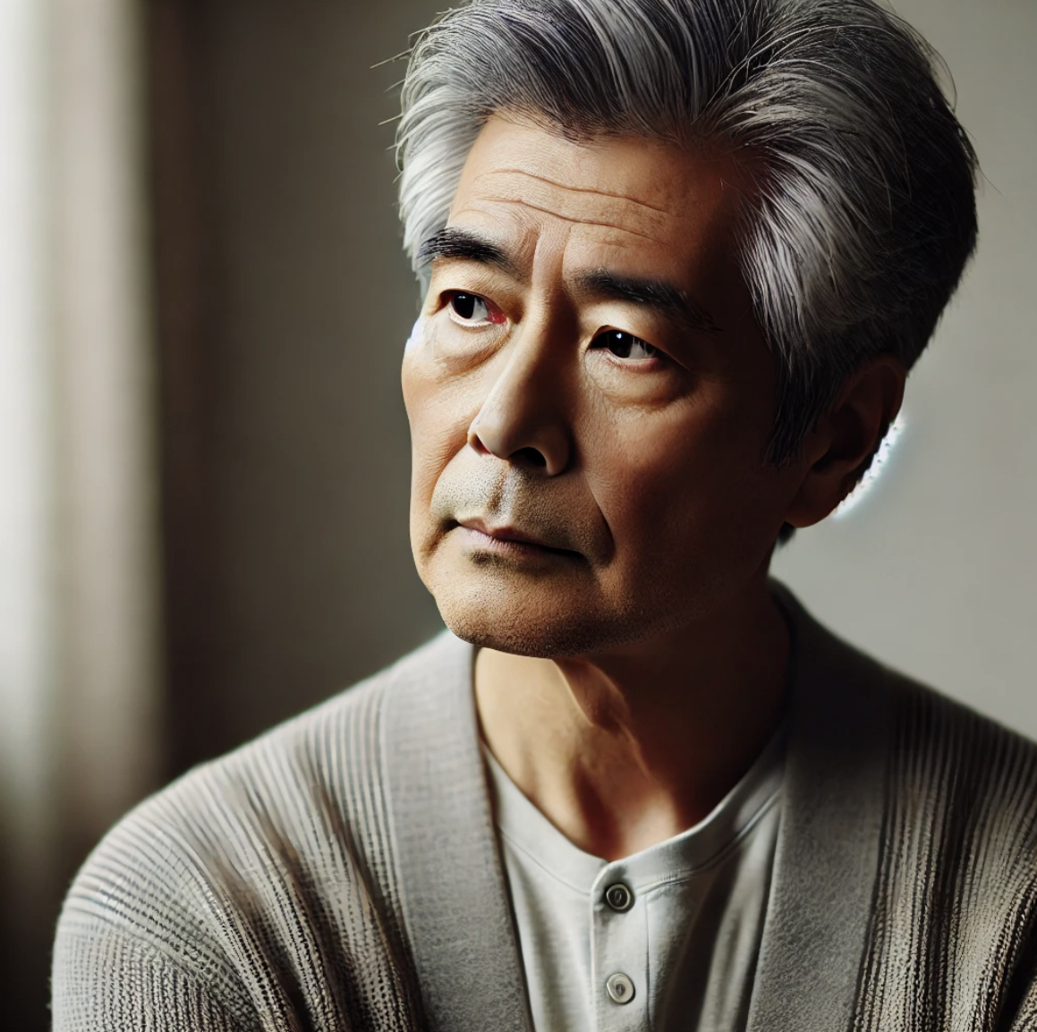 60대 노인의 사진