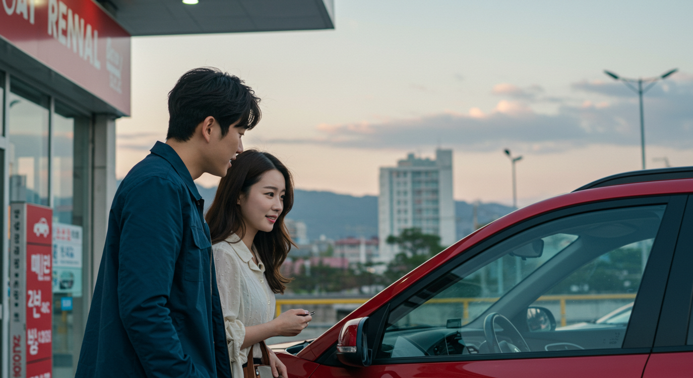 카니발 단기 렌트