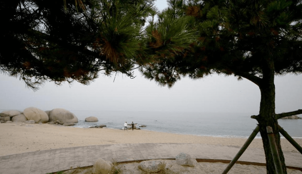 사천진 해수욕장