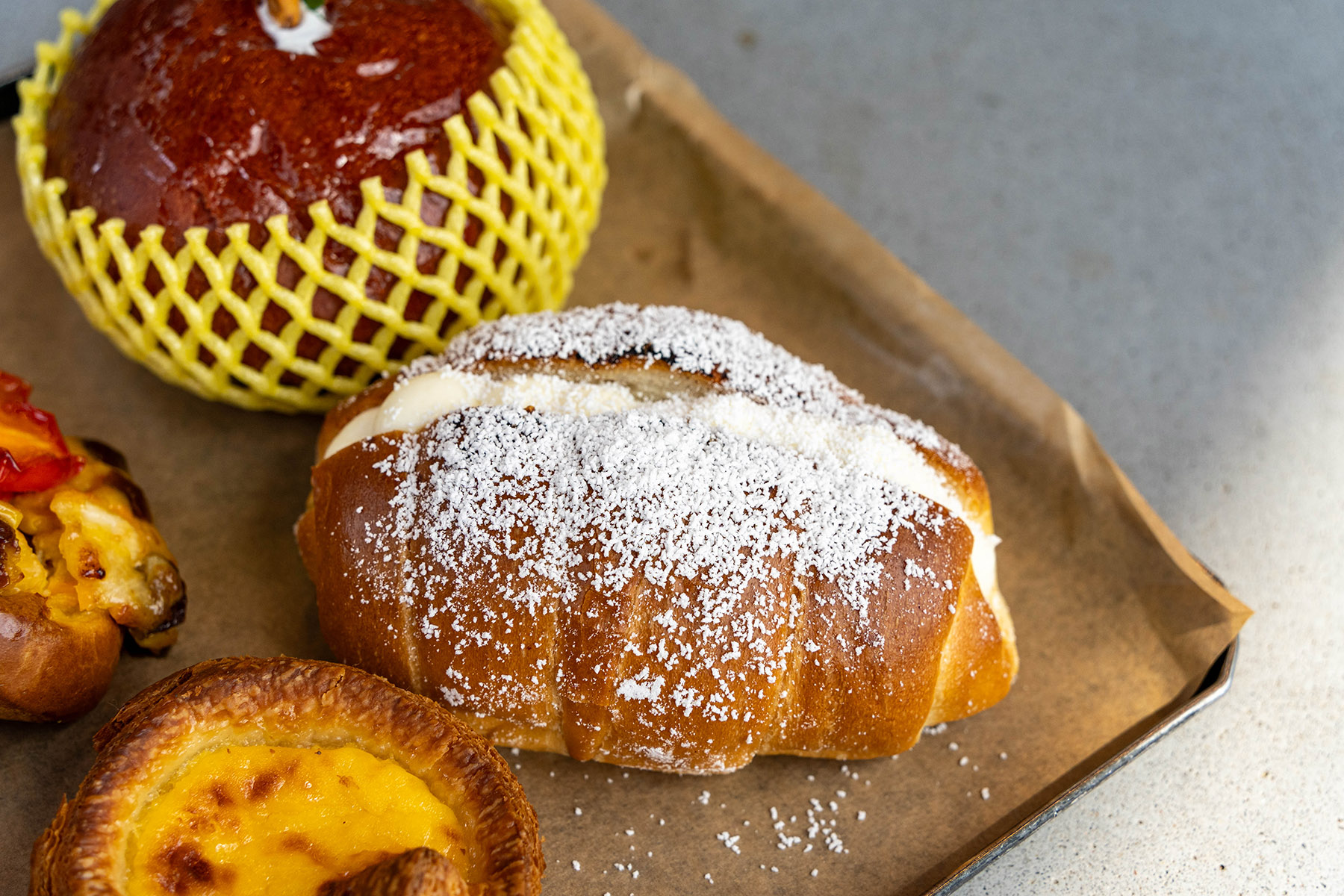 카페산 베이커리 메뉴