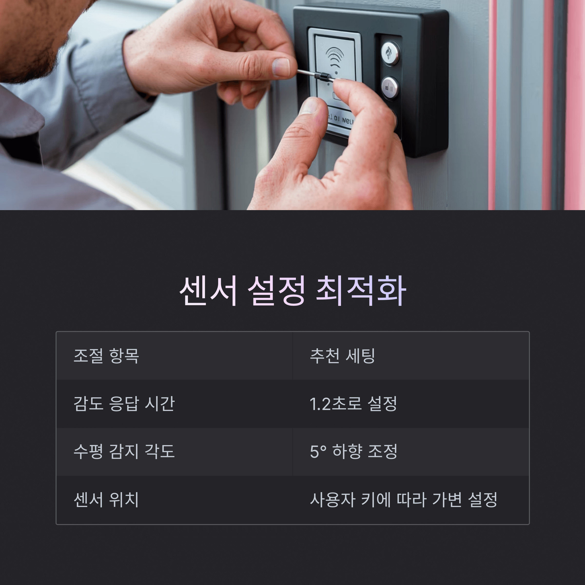 자동문 센서 미인식, 짐 들고도 똑똑하게 통과하는 법