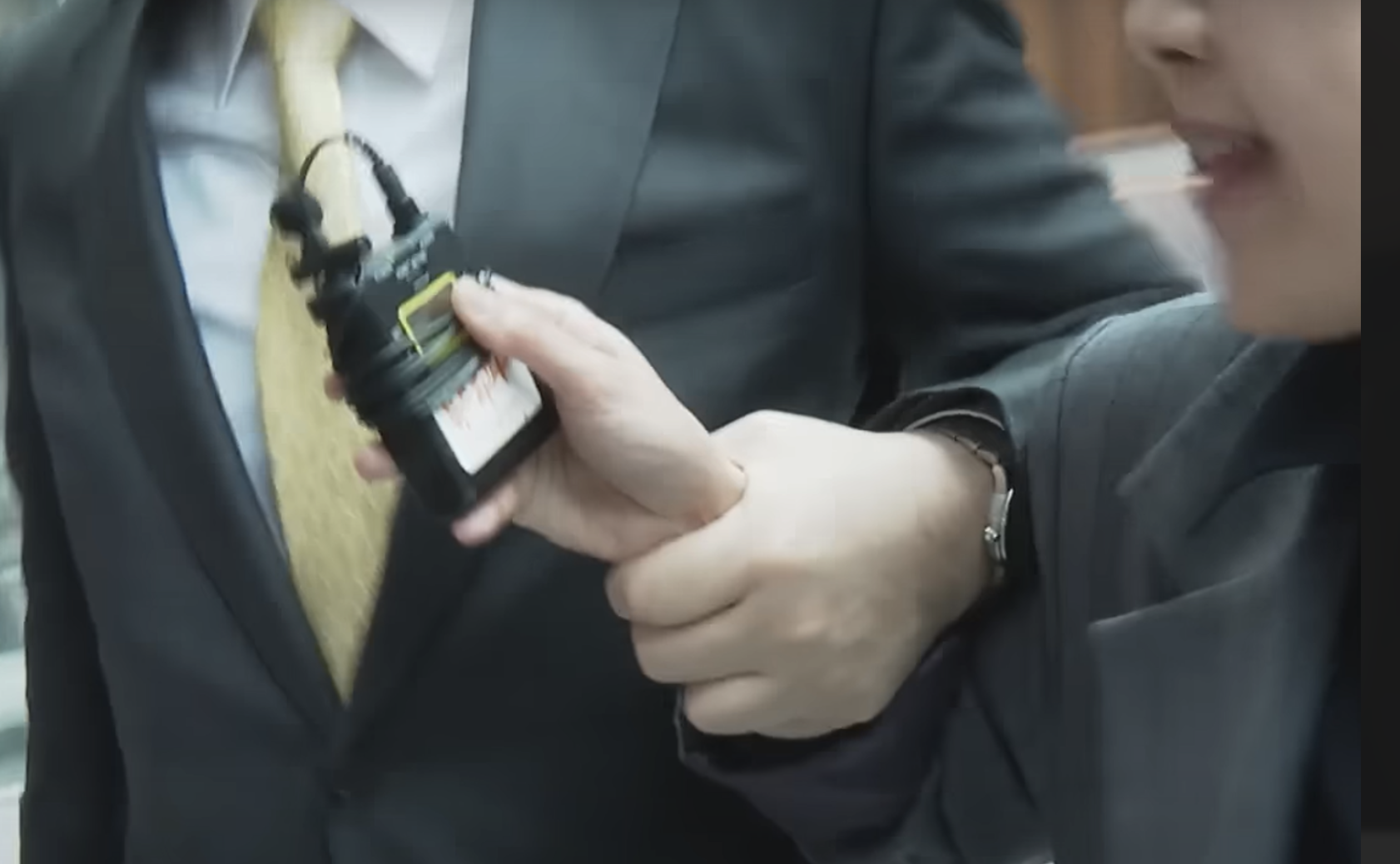 권성동 기자 폭행 장면 (출처: 뉴스타파 영상 갈무리)