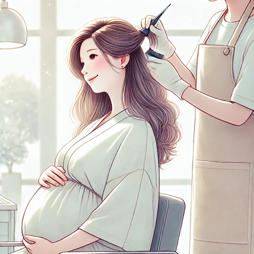 임신 중 염색, 정말 위험할까? 안전 기준은?