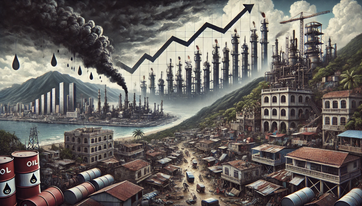 베네수엘라 석유 의존의 그늘 : 몰락의 서막