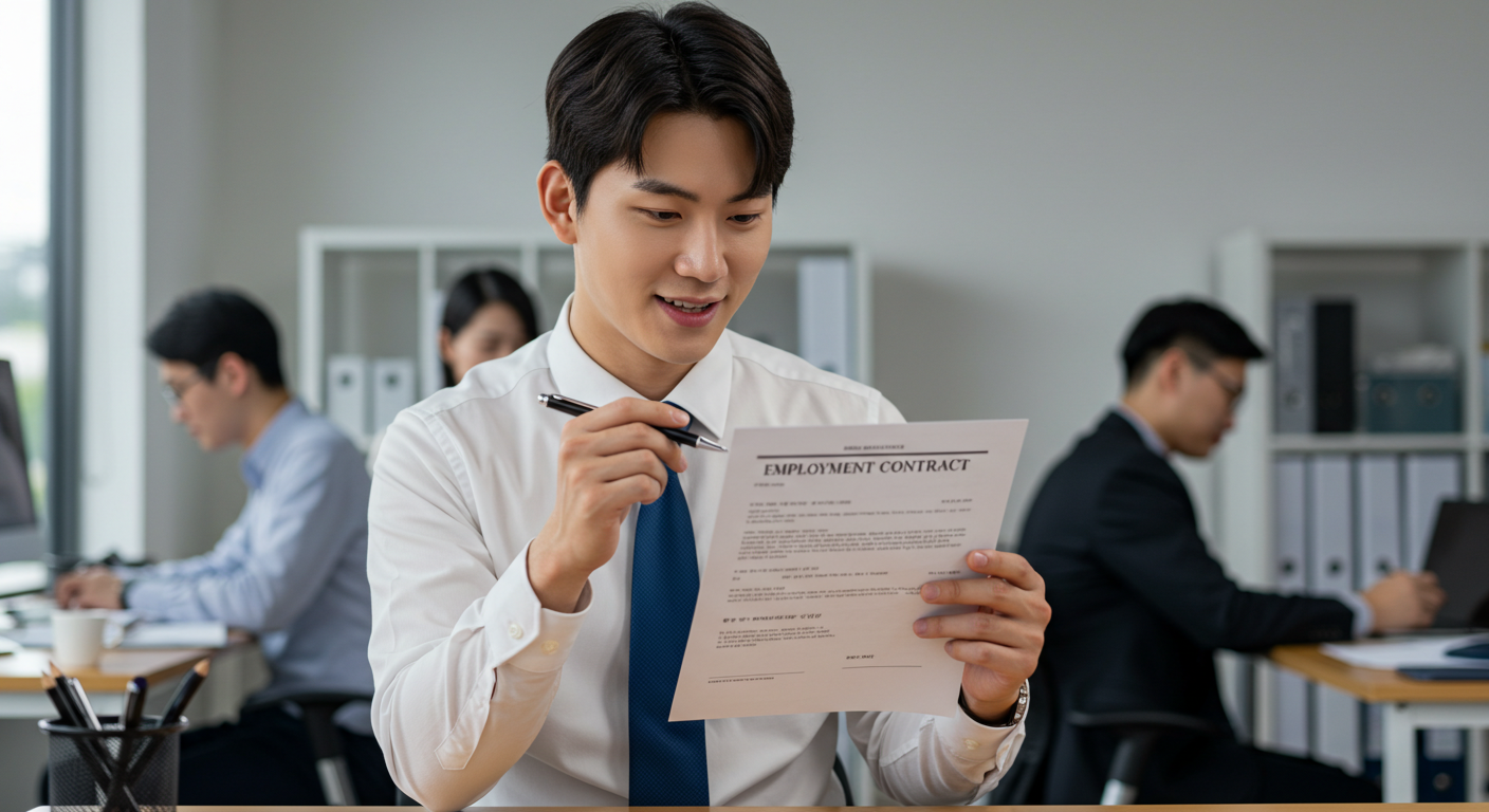 근로계약서,사회초년생,계약서