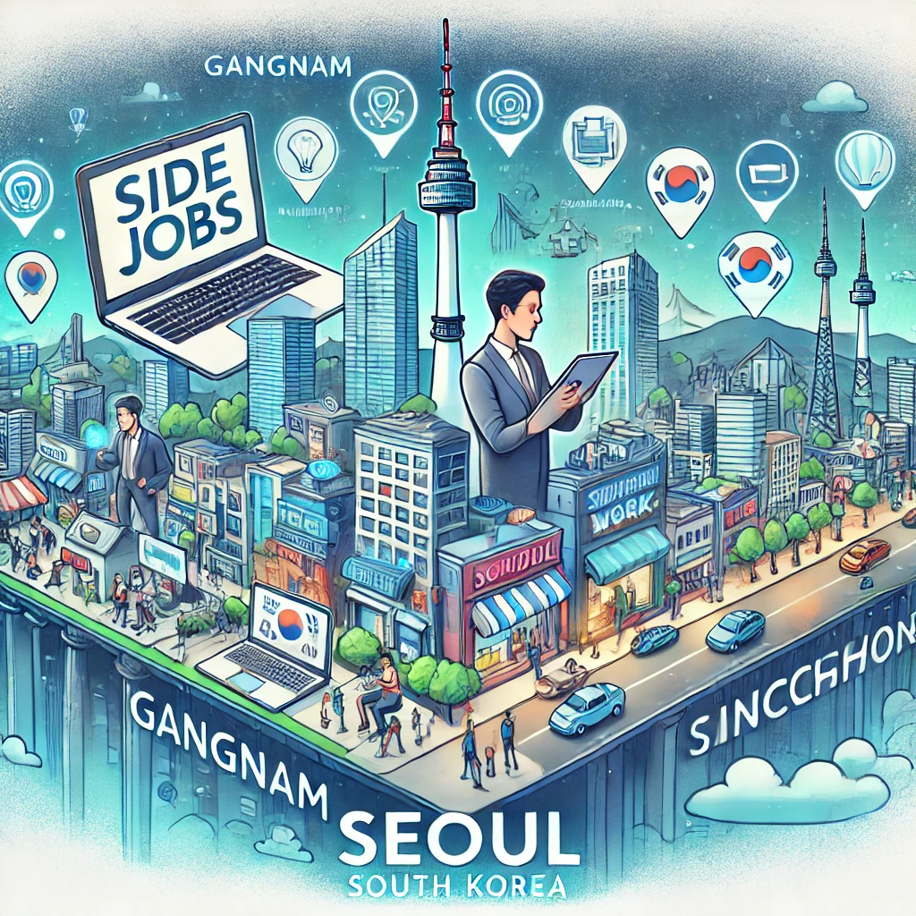 서울 직장인 부업 추천 (강남, 홍대, 신촌)