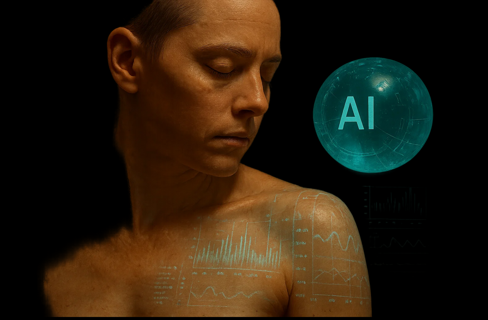 AI 진단의 명확성과 인간 감각의 모호함 관련 사진