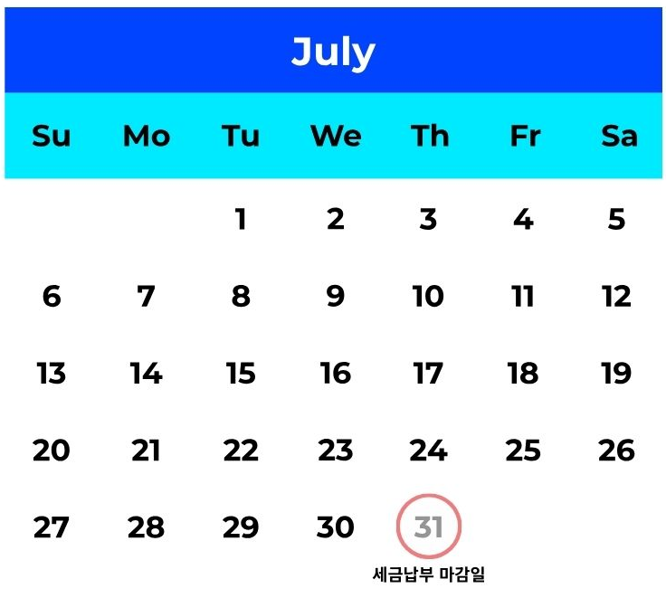 재산세 납부 기한