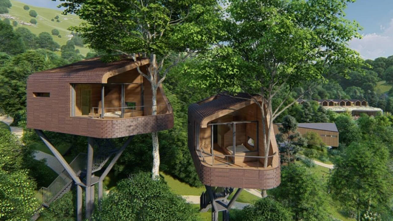 수락산 동막골 자연휴양림 수락휴 트리하우스