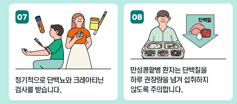 만성콩팥병 예방 관리 수칙
