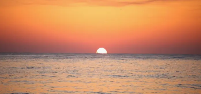 나사리 해변 해돋이