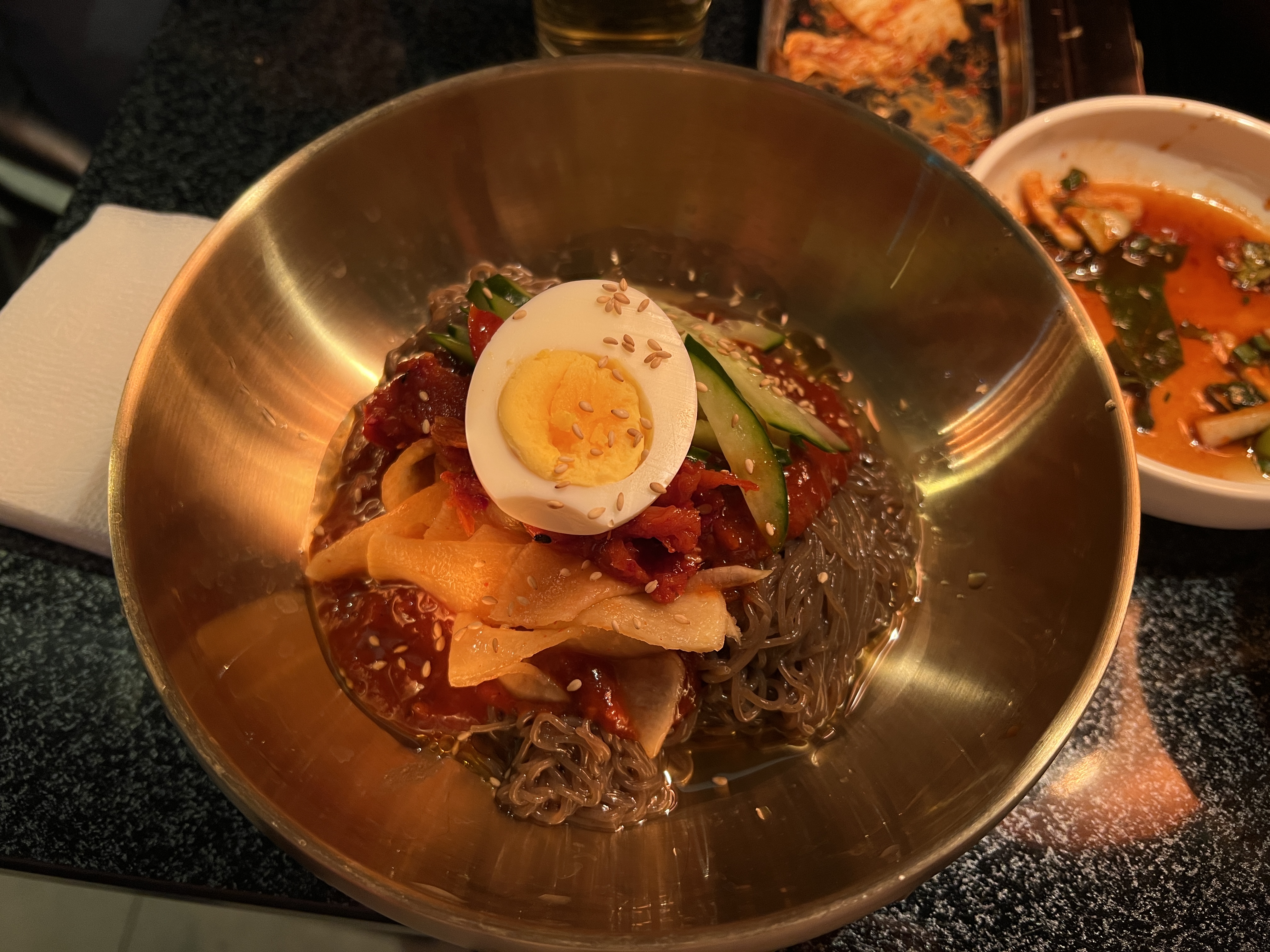 모밀 비빔냉면