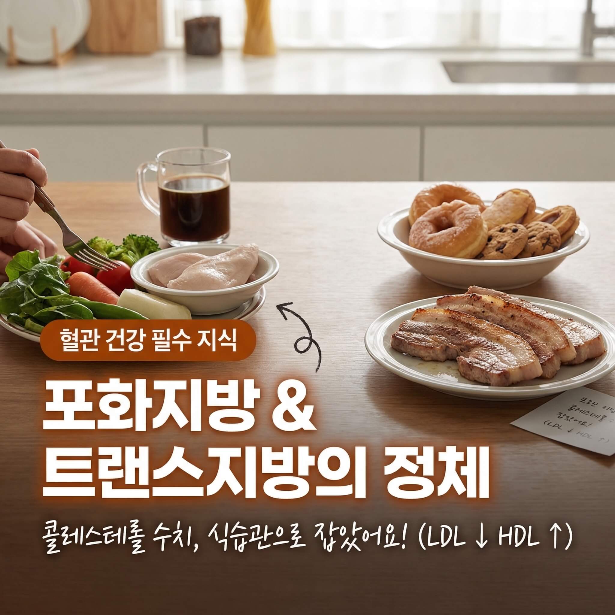 포화지방과 트랜스지방의 정체