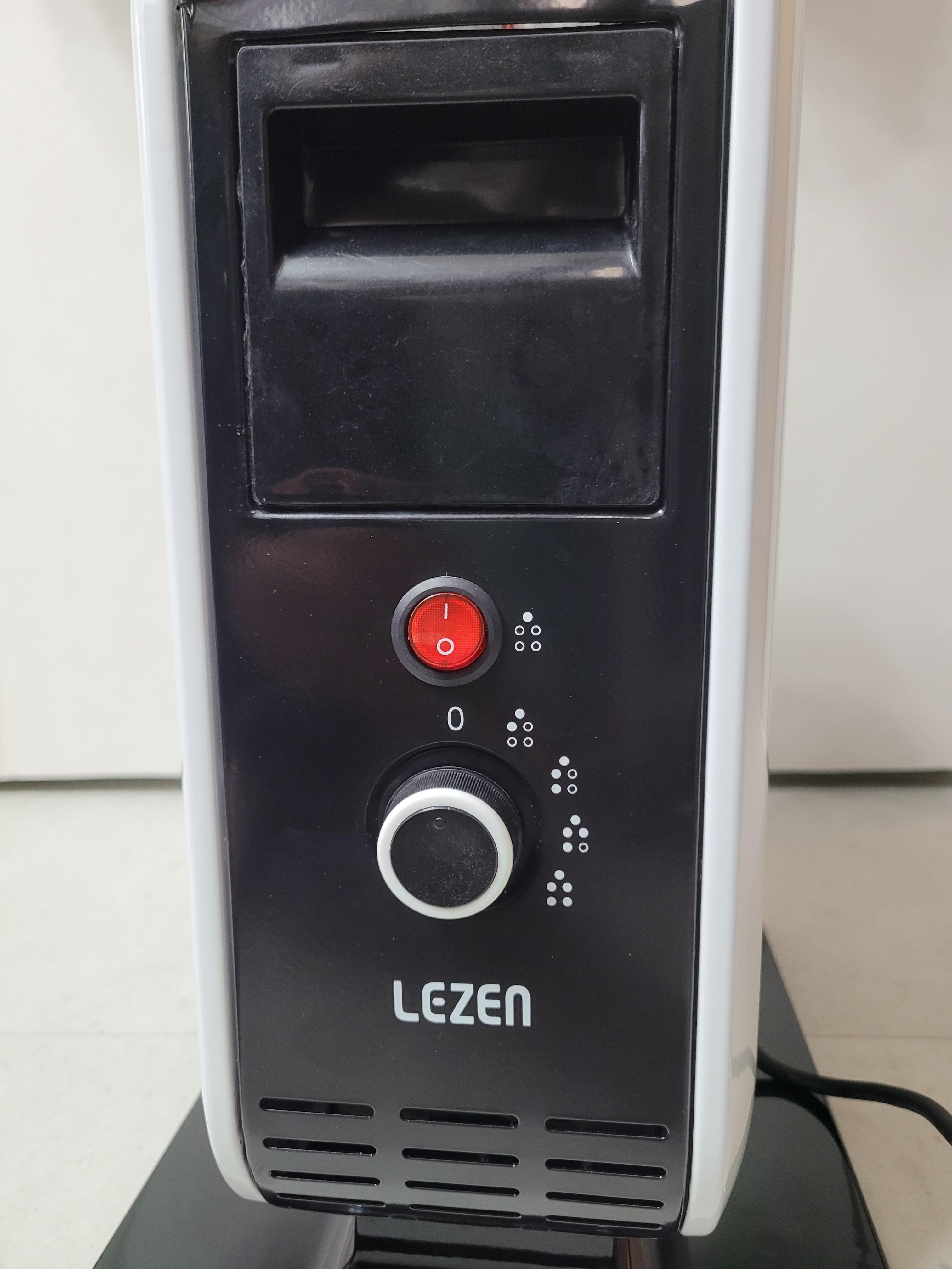 전기히터 제품 전원 버튼 사진