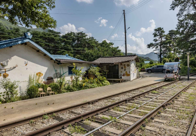 문경철로자전거진남역