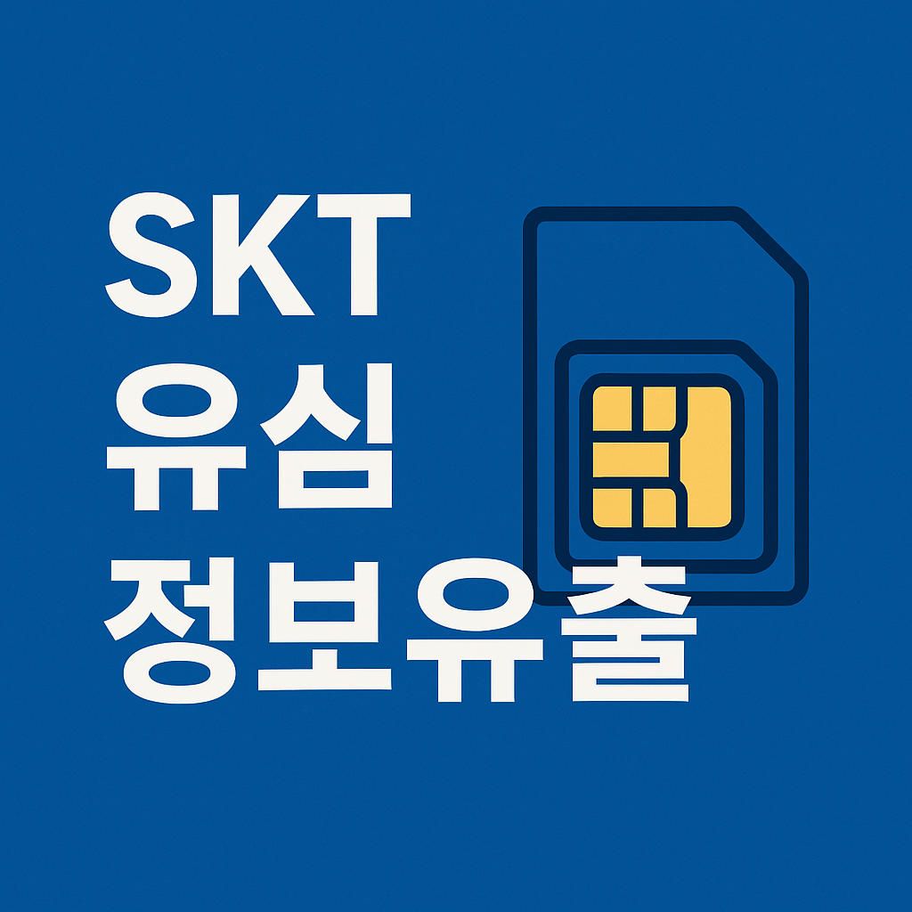 SK텔레콤 유심 해킹 사태, 유심 정보 유출은 왜 위험할까