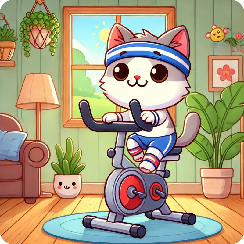 자전거 타는 모습