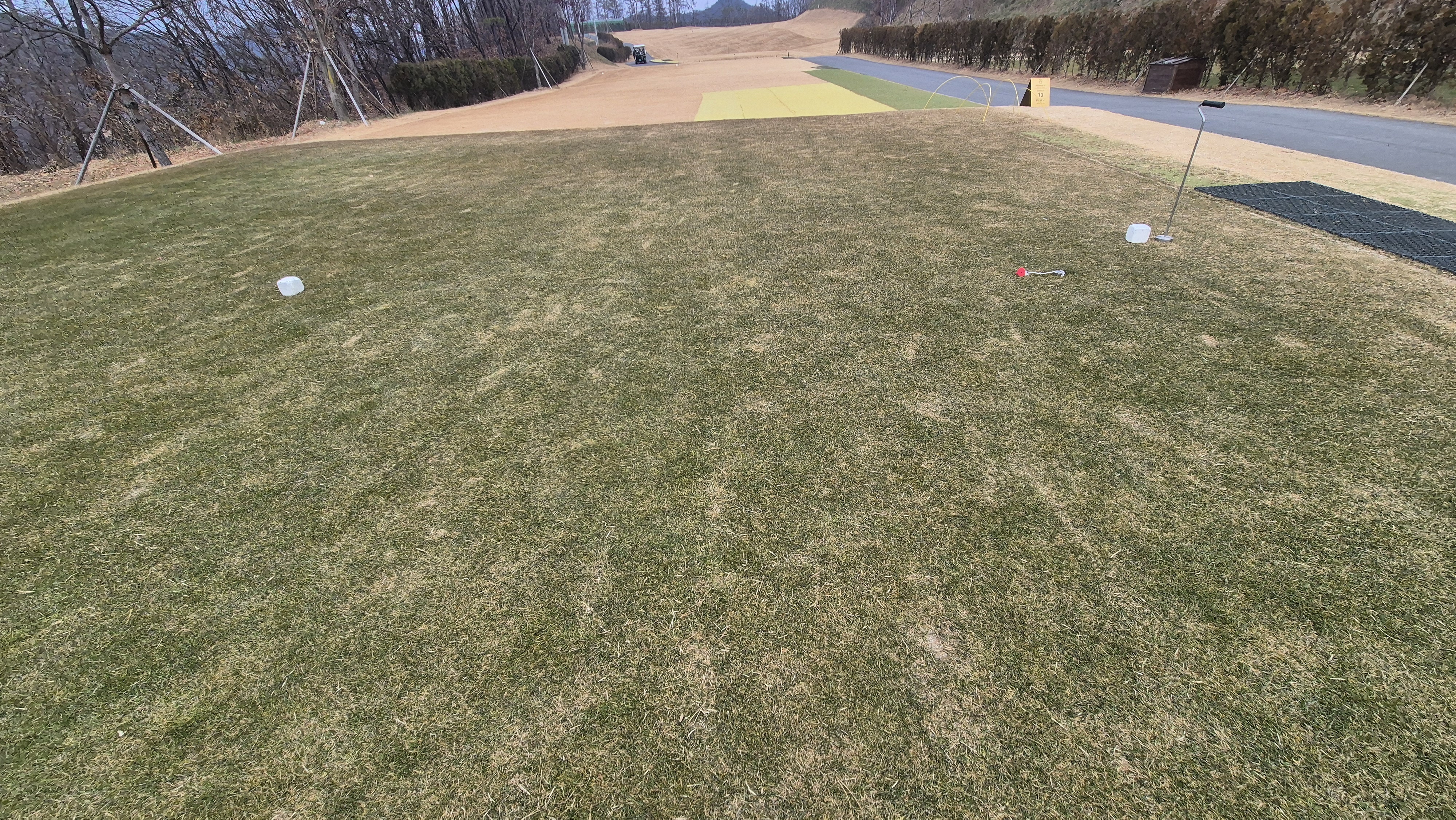 모나크cc 라운드 후기 티잉구역상태