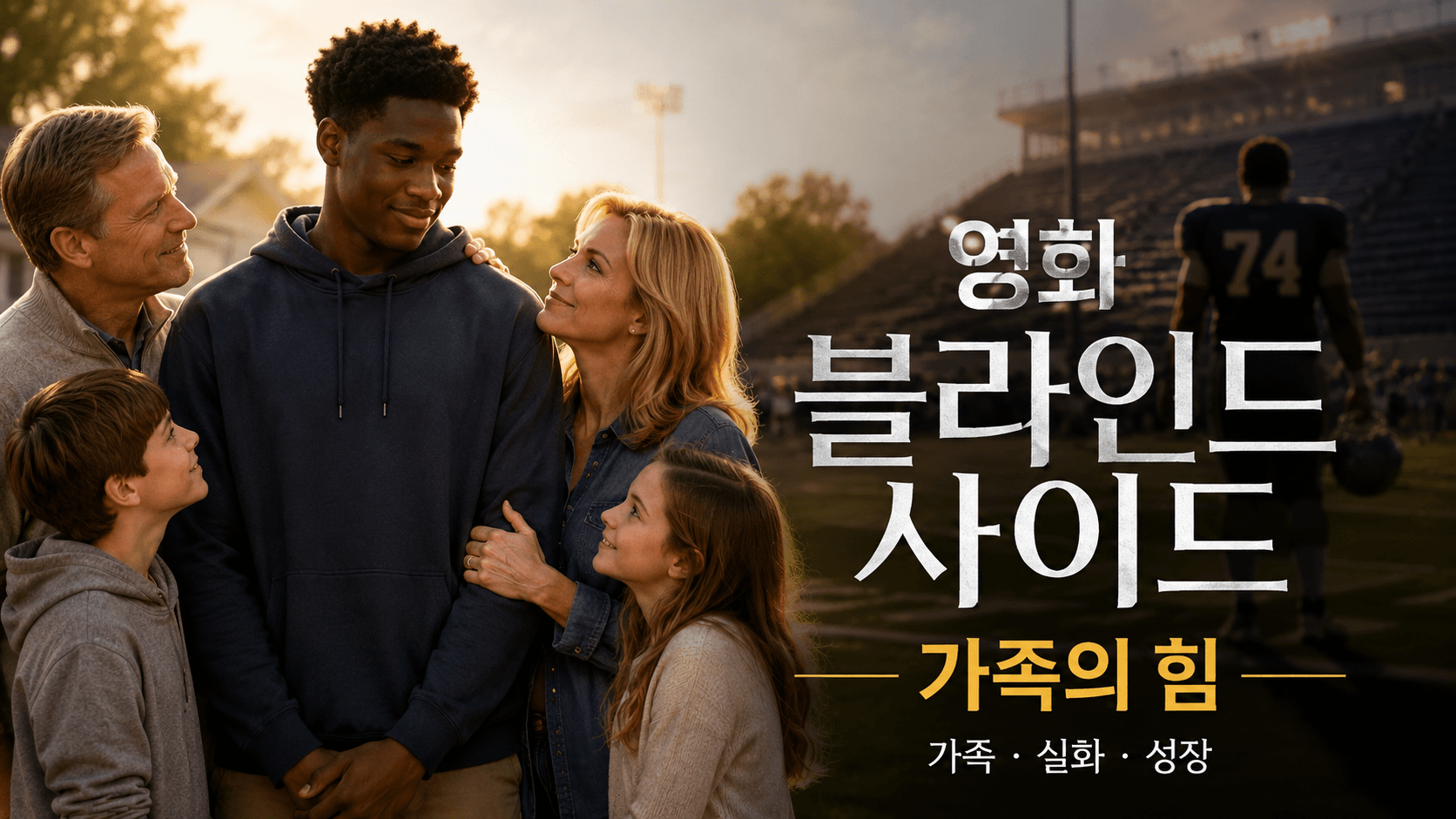영화 블라인드 사이드 대체포스터