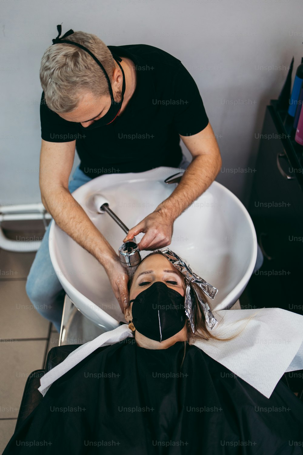 헤어 관련 이미지