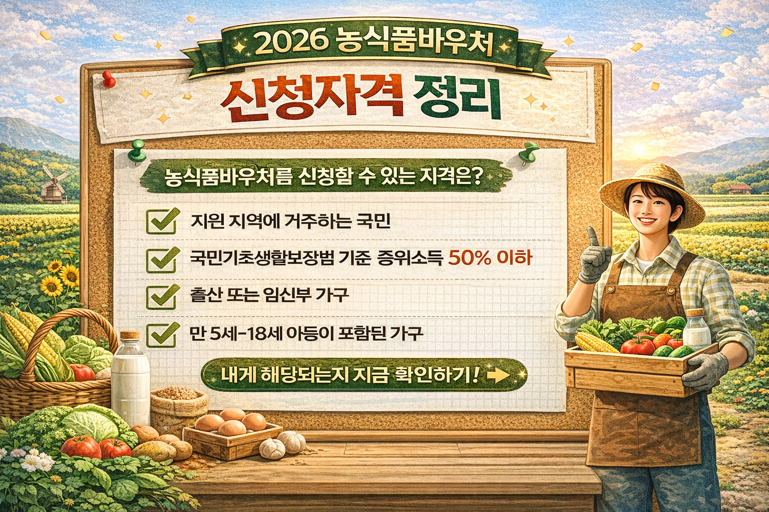 농식품바우처 신청자격 관련사진