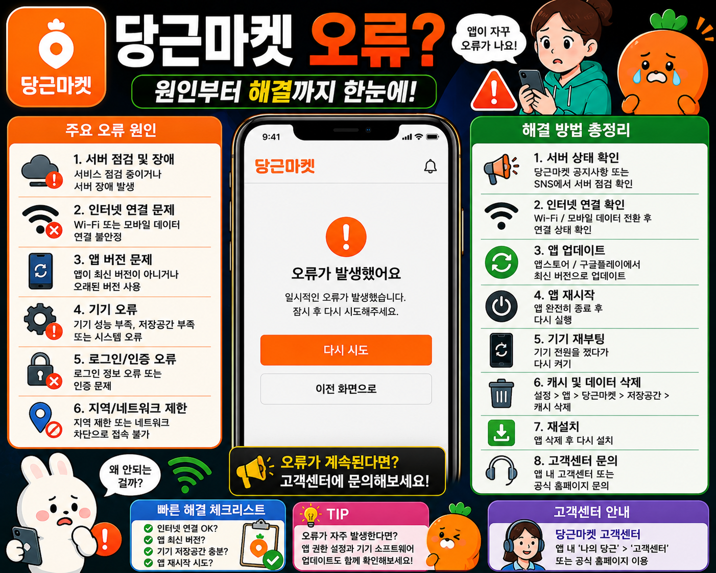 당근마켓 안됨