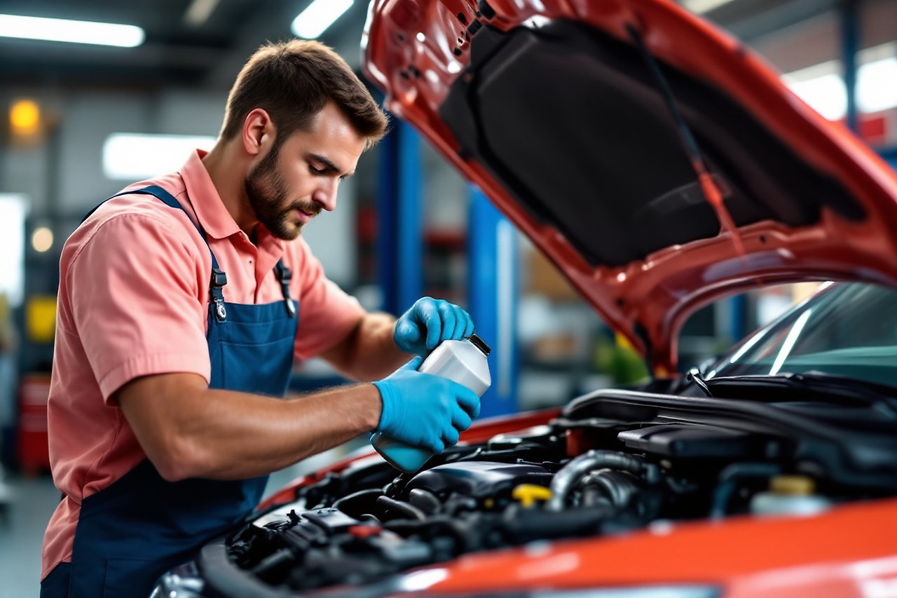 엔진오일 냉각수 점검
