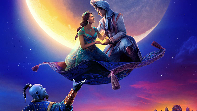 애니메이션 알라딘 포스터