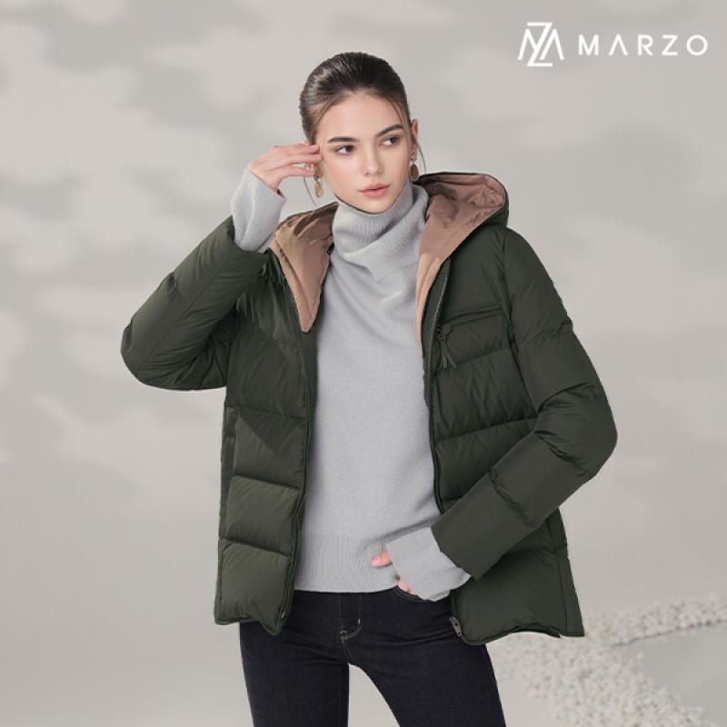 마르조 하비론 다운점퍼 그린우드