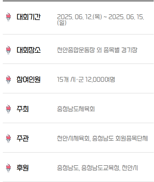제 77회 충남도민체육대회