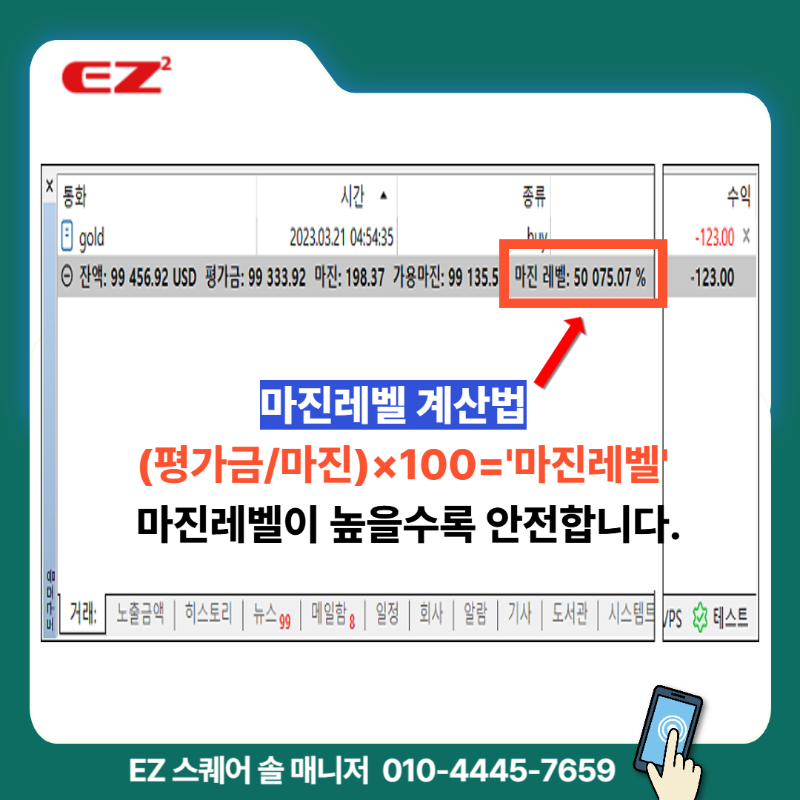 해외선물 로스컷 마진레벨4