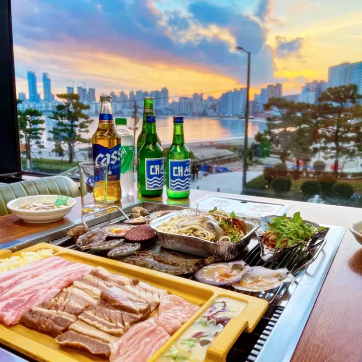 투데이 맛있는 메뉴 산더미 요리 열전 6단 조개 +갈비 +막창 +삼겹살 맛집 추천 부산 광안리 오션뷰 맛집