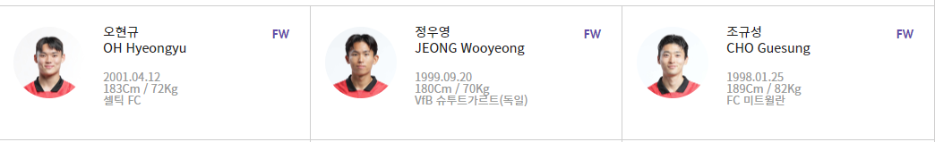 축구 평가전 중계방송