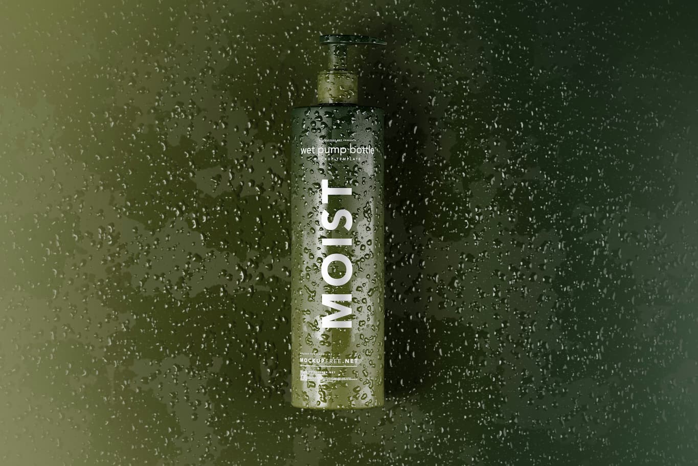 냉장 보관된 수분 미스트