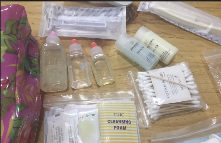 여행시 아기 용품들