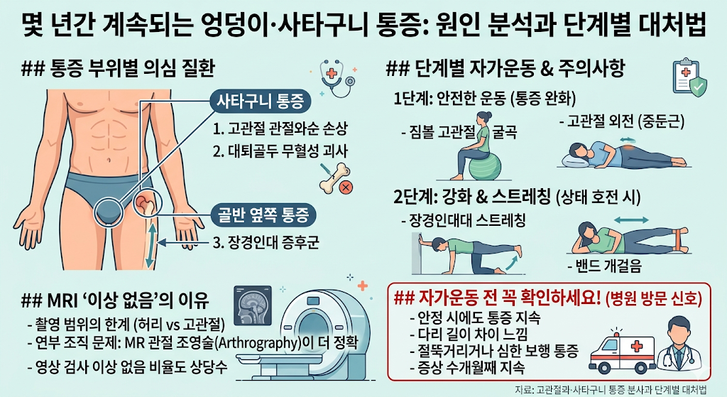 엉덩이 통증