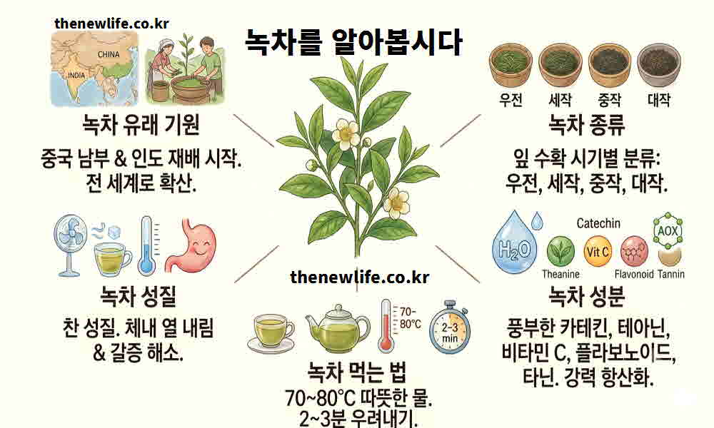 녹차 효능 기본정보