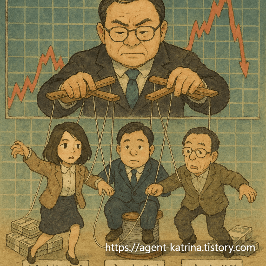 ChatGPT 지브리풍으로 그려본 김건희 여사 도이치모터스