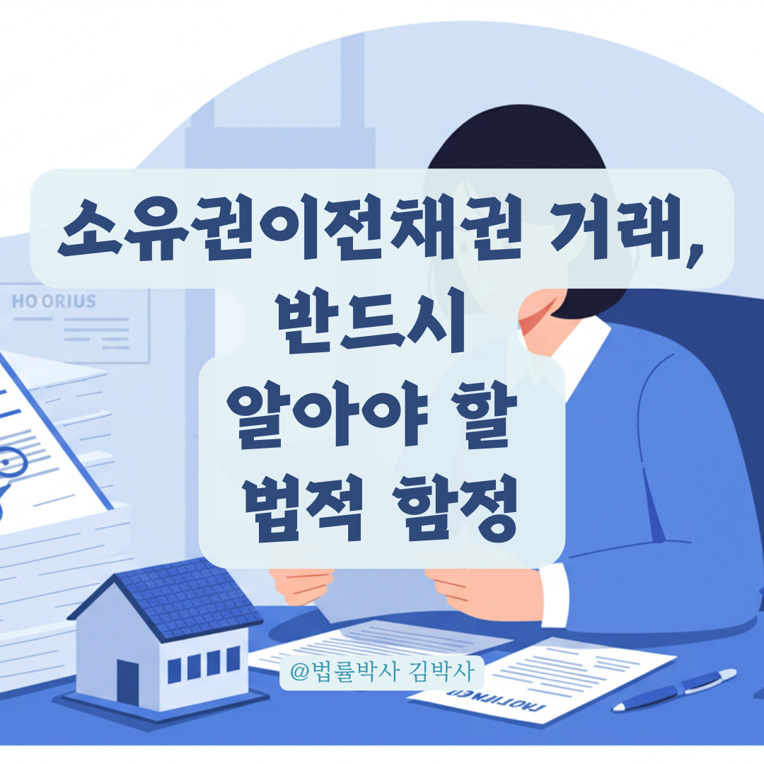 소유권이전채권 거래 시 흔히 놓치는 법적 함정과 대응법