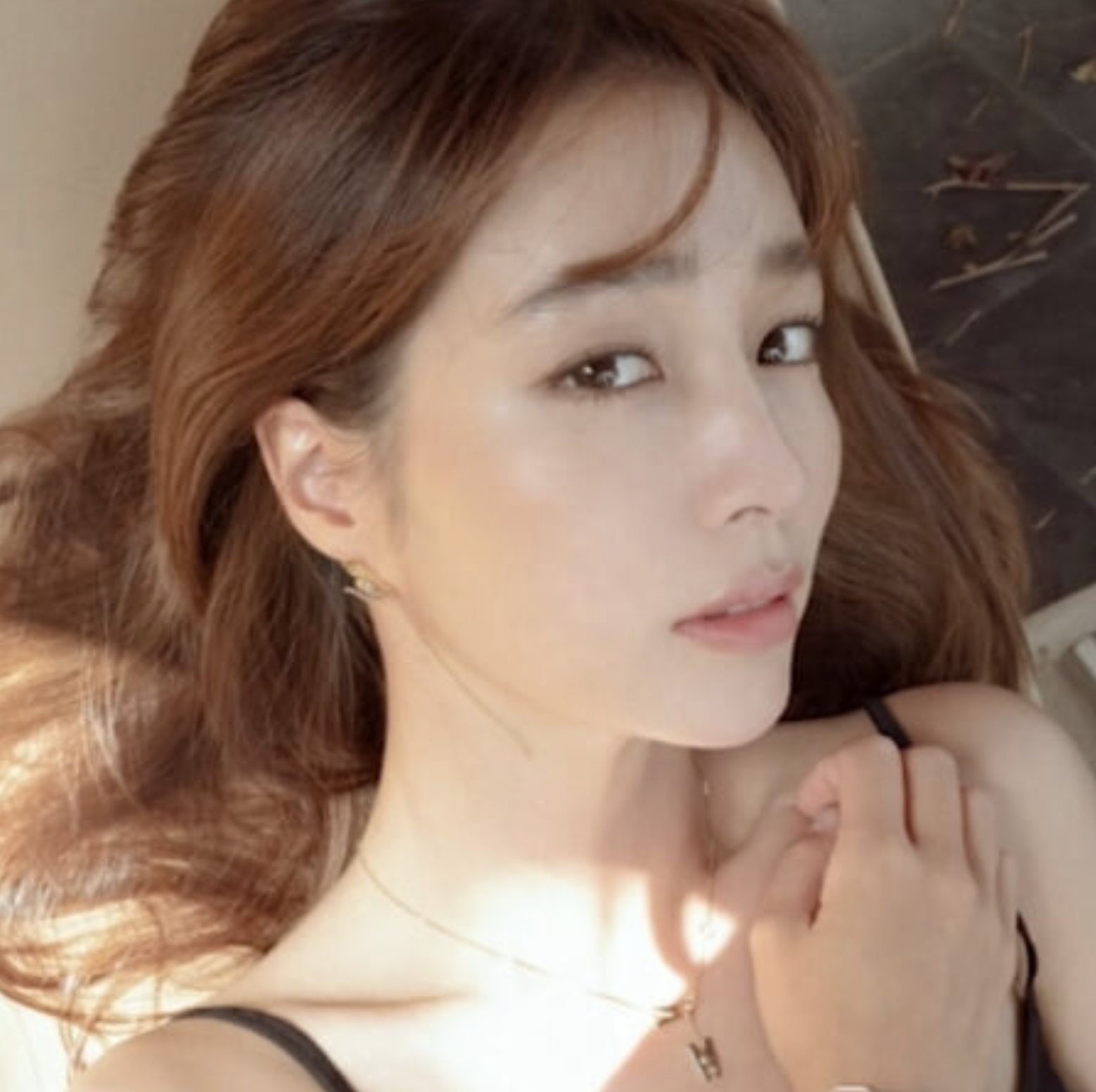 이민정 셀카 눈빛