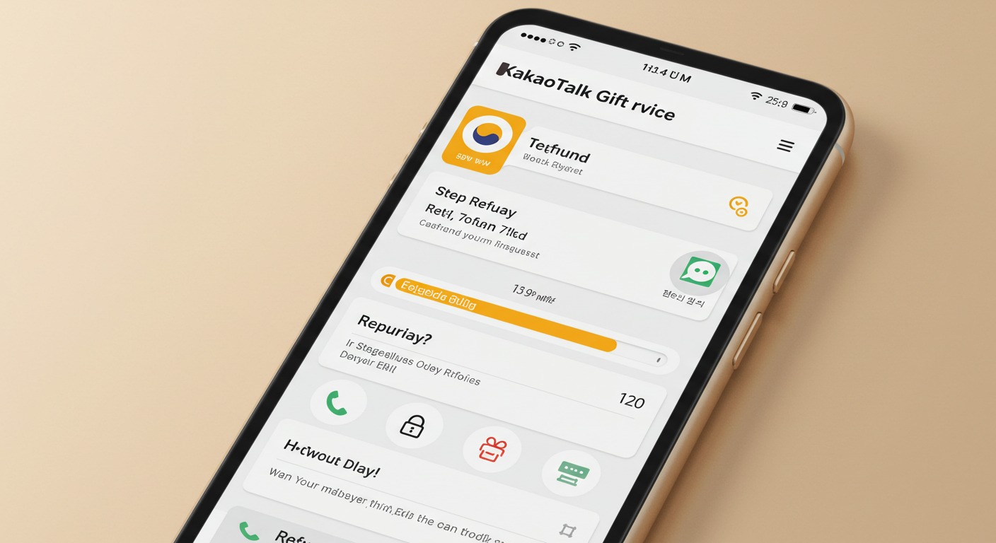 카톡 선물 환불이 지연되는 주요 원인