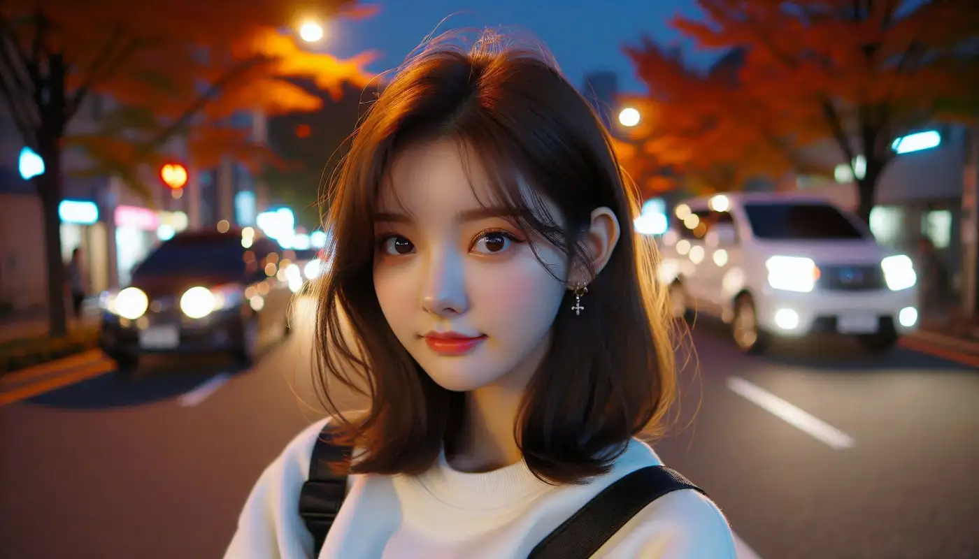 서울근교-단풍산행-추천으로-관광하는-여성의-모습