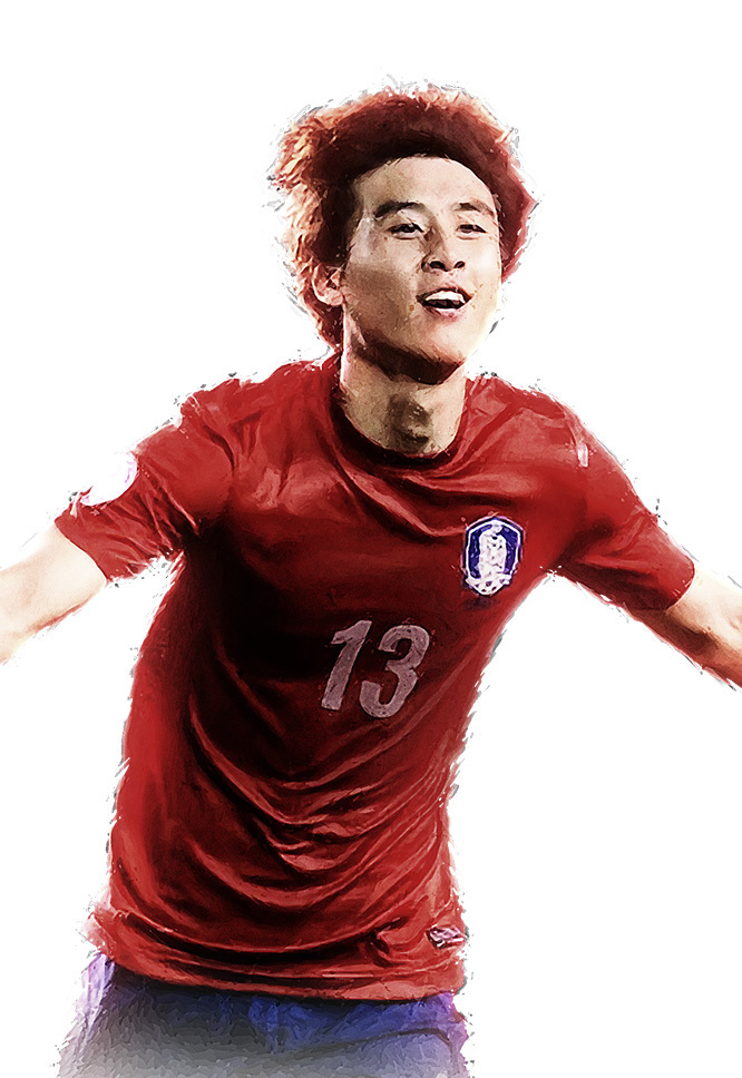 골 때리는 녀석들-레전드 한일전 한국팀 대표 선수 명단, 포지션, 레전드 8인