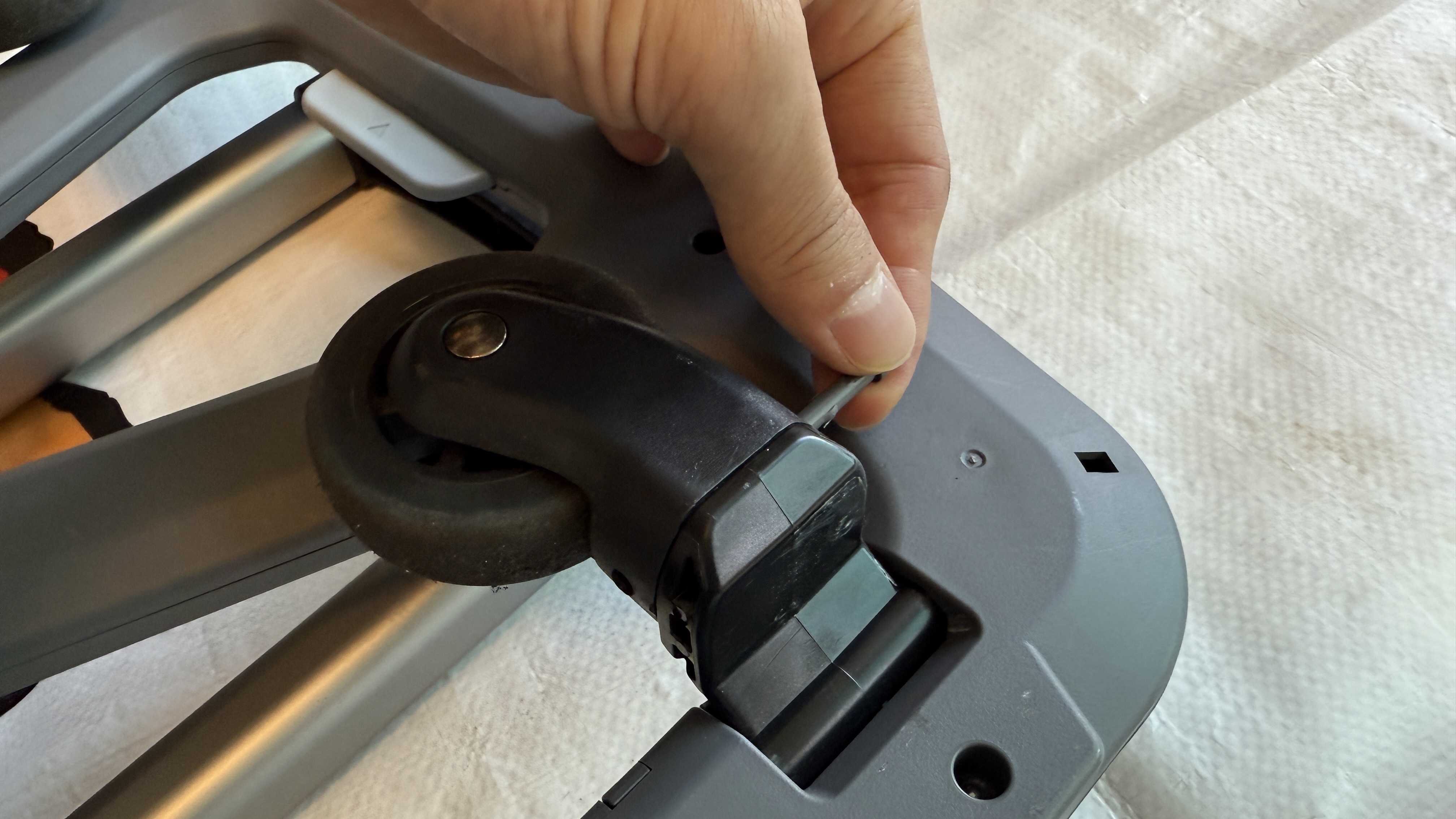 큐폴드 셀프 바퀴교체 고정바퀴 회전바퀴