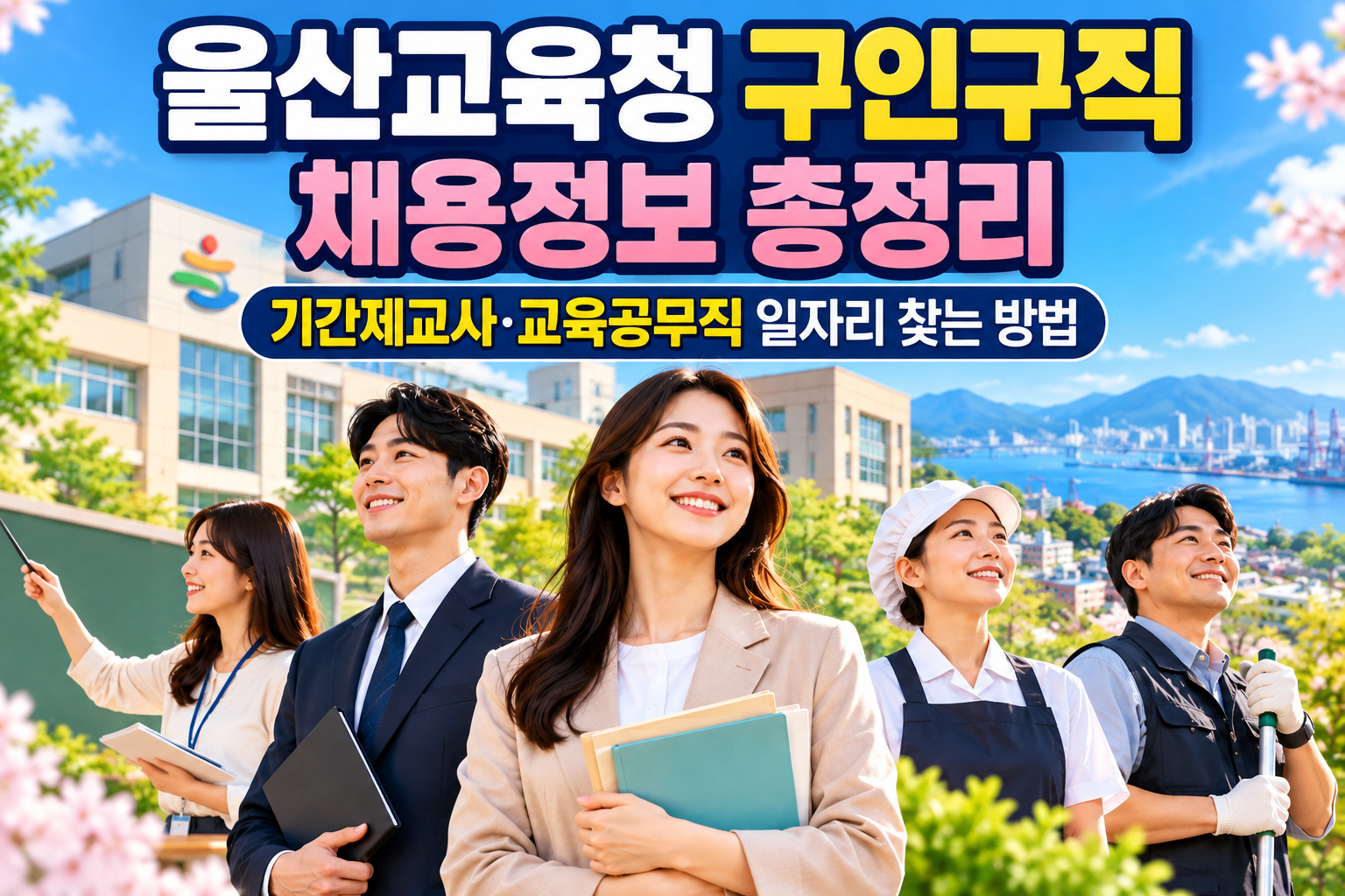 울산교육청 구인구직 채용정보 총정리|기간제교사·교육공무직 일자리 찾는 방법 관련 사진